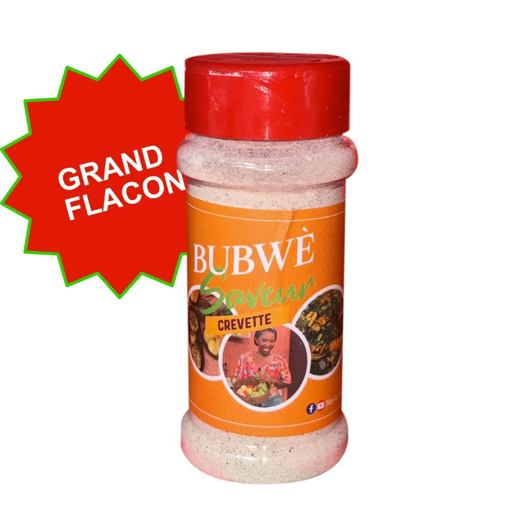 [B40G] BUBWE Poudre - Saveur CREVETTE Grand Flacon